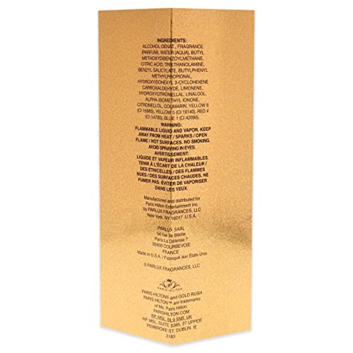 Paris Hilton Gold Rush Eau De Parfum Spray 3.4 Oz / 100 Ml For Women #TOP2