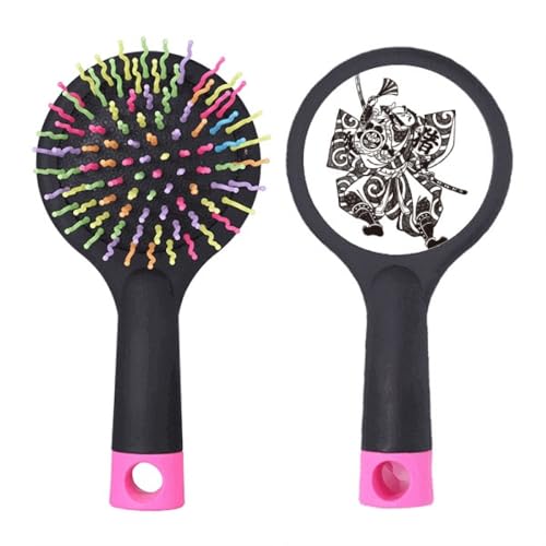 Brosse à cheveux démêlante à coussin inspirée du kimono traditionnel japonais