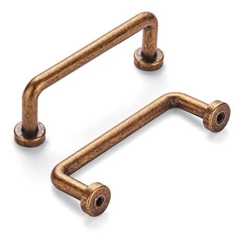 khtumeware Antique Brass Cabinet Pulls Cover