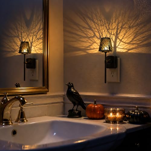 Image of Briignite Plug in Night Light Dimmable Metal Crafted Night Light 3000K Warm
