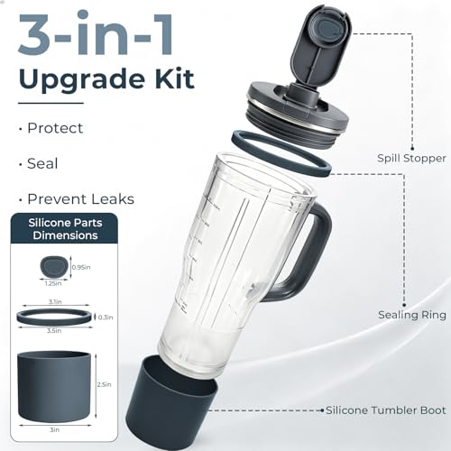 XUNWKONGG Silicone Replacement Kit, Blender Replacement Part for Blendboss - image 5