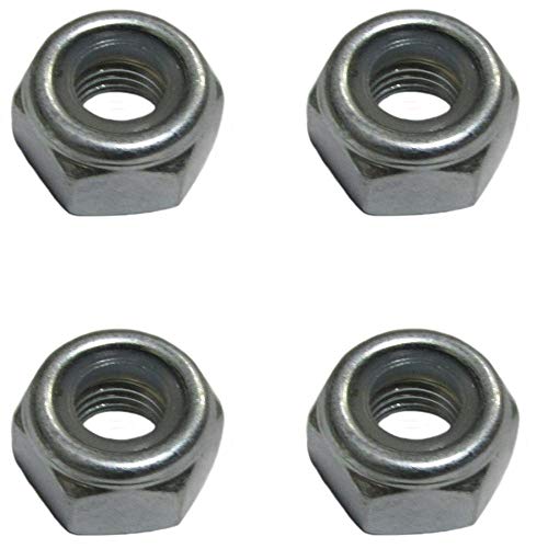 Stevens Lake Parts Set of (4) New Locknuts fits Several Fits John Deere Models Interchangeable w/14M7455