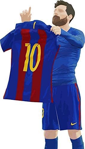 Magnet Messi Magnetic Car Sticker Decal Bumper Magnet Vinyl 5″