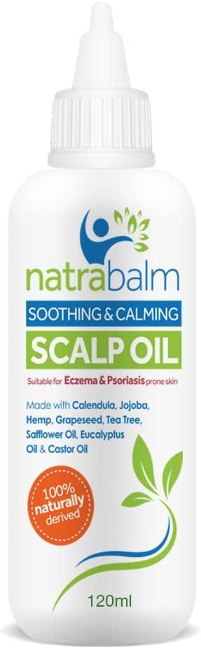 Scalp Oil Anti-itch Treatment For Dry, Itchy, Flaky, Irritated Scalps Associated with Eczema & Psoriasis