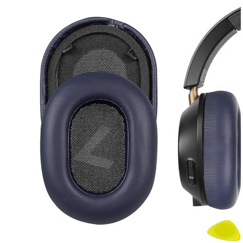 Geekria Replacement Ear Pads Compatible with Plantronics BackBeat GO 810 Wireless Headphones Ear Cushions, Repair Parts (Blue)