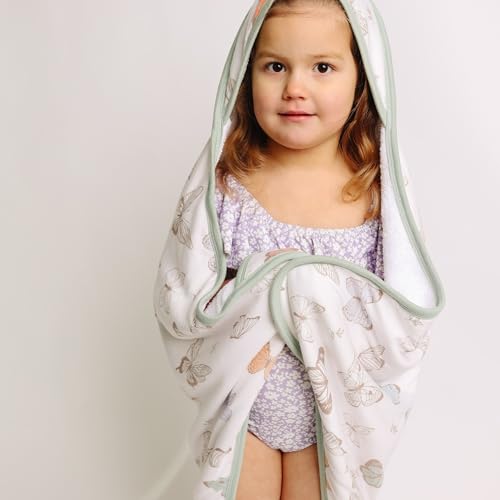 Image of Copper Pearl Premium Knit Hooded Bath Towel Luna