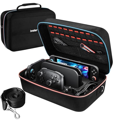 ivoler Funda para Nintendo Switch 2, Funda Protectora Dura de