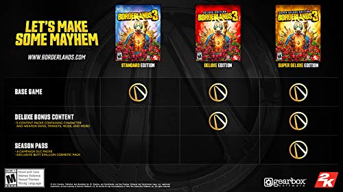 2K Borderlands 3 Standard Edition (PS4)