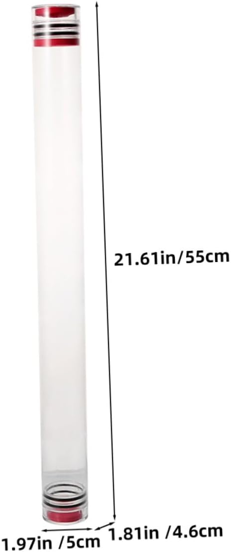 1 Set Large Fishing Floats Storage Tube with Spacer Durable Fishing Tool for Efficient Float Protection Lightweight Design for Easy Use and Transport