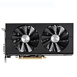 WWWFZS Graphics Card Graphics Card Fit for Sapphire Radeon RX 480 4GB Graphics Cards GPU AMD RX480 4G Video Cards Computer PC Game Map HDMI PCI-E X16 Videocard