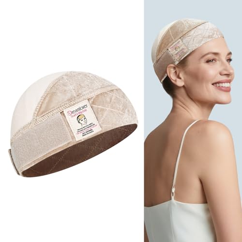 Dreamlover Gorro de Peluca para Mujer, Color Nude, 1 Pieza