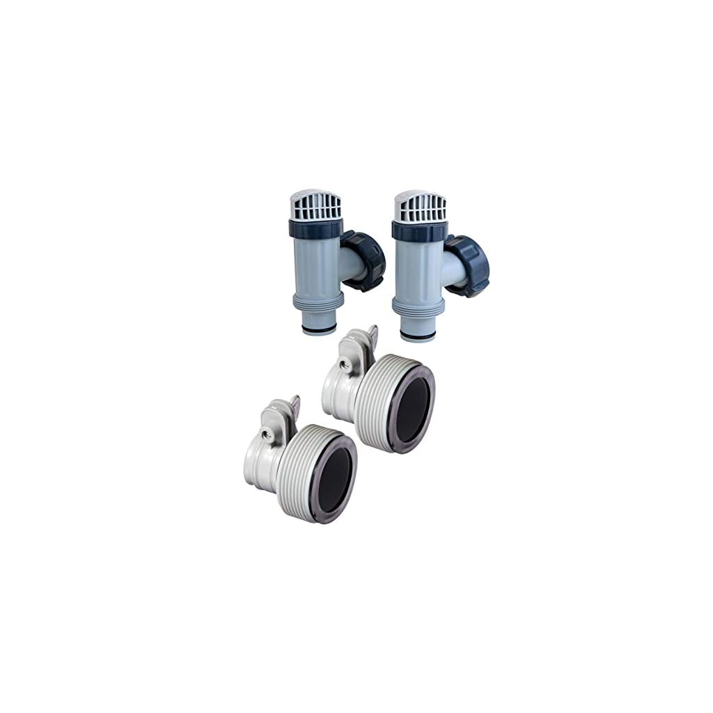 POOLHACKER Pool Fittings Dual Split Hose Plunger Valve, Pool Parts