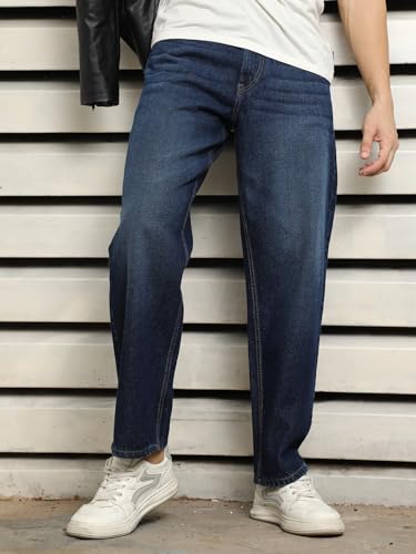 Image of HIGH Star Men's Regular Fit Mid Rise Jeans