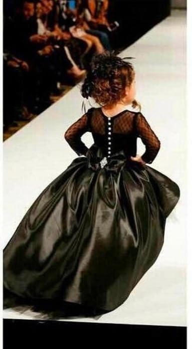 Image of TILISM Girl's Silk Fit and Flare Knee-Length Wedding Dress | $P