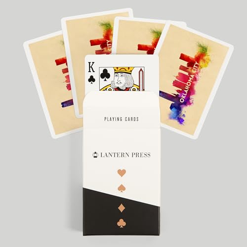 Lantern Press Baraja Poker 52 Cartas Oklahoma City miniatura 6