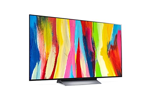 Image of LG C2 195 cm (77 Inches) Evo Gallery Edition 4K Ultra HD Smart OLED TV OLED77C2PSC (Black) (2022 Model) | With Eye Comfort Display