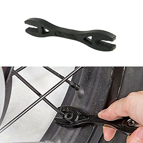 Image of SaiDian 1Pcs Wrench Tensioner 6 in 1 Forgged Steel Spoke Spanner Adjuster Tools Motorcycle Spoke Wrench Tool