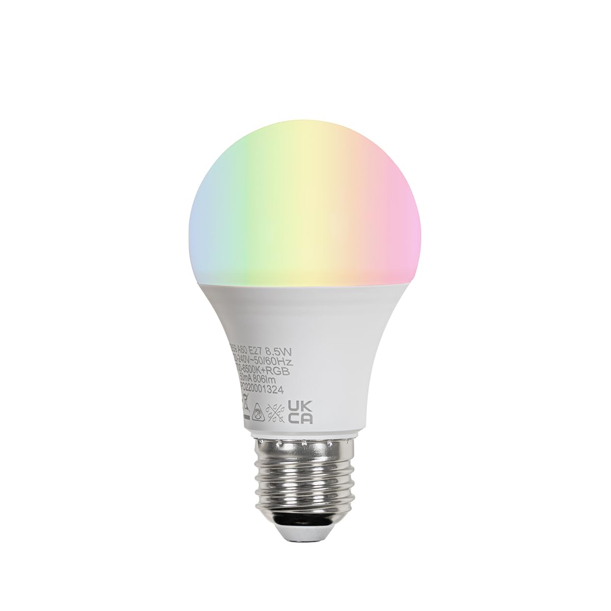 Qazqa arc-basic - LED Dimmerabile Lampada da terra dimmer incluso Moderno - 1 luce - L 130 cm - Nero - Moderno - Soggiorno I Camera da letto