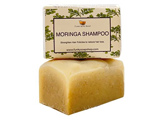 Funky Soap Moringa Festes Shampoo, 100% Natürlich Handgemacht, 1 Stück 65g Cover