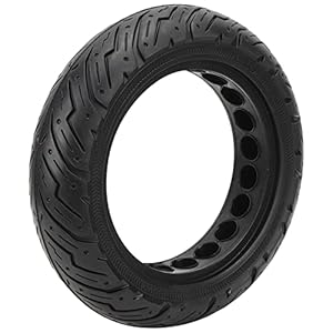 Scooter Tires Solid Tires, 10 x 2.50 Spare Wheels Tires for Electric Scooter, Solid Rubber Tire for Ninebot MAX G30 Scooter