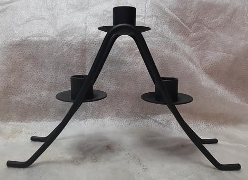 VERSATILITÀ: Ideale per candele standard, adatto per decorare tavoli, camini o mensole in stile classico o moderno