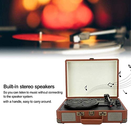 Tourne-Disque Gramophone Table-Record Player Tourne-Disque Vinyle Prise en Charge des disques Vinyle 7/10/12 Pouces et… - Les Beatles, Paul McCartney, John Lennon, RIngo Starr, George Harrison Tourne-Disque Gramophone Table-Record Player Tourne-Disque Vinyle Prise en Charge des disques Vinyle 7/10/12 Pouces et… – Image 5