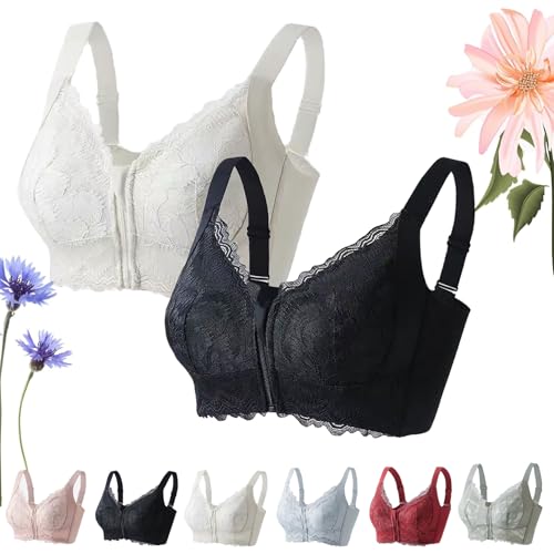 Ziplacy - Ultra Soft Front Zip Wireless Lifting Bra, Eleganta Ziplacy Bra, Women's Front Zipper Sports Bra Wireless