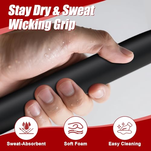 Push Up Bars: Sweat-resistant Parallettes Bar for Handstands L-sit & Dip, No Wobbling Strength Training Pushup Stands for Women Men Workout Core Exercise at Home Floor Gym by ETICSIPA - Used condition - Image 3