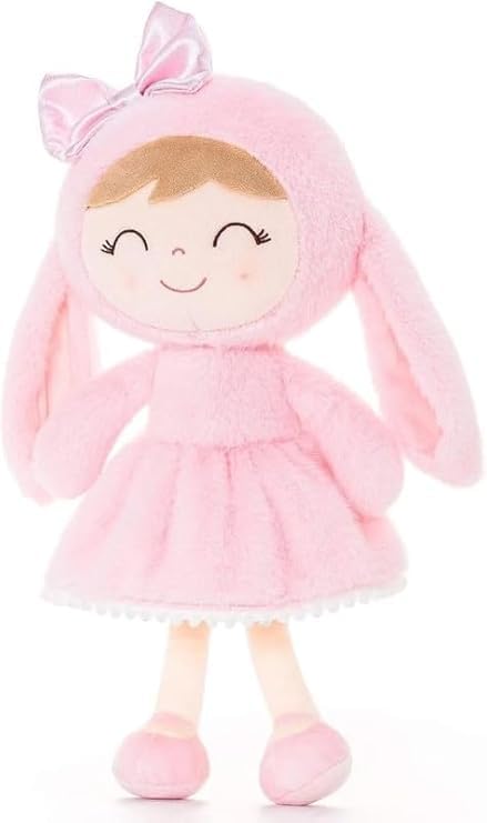 Image of RVA Cute Bunny Baby Doll Plush Toys Lovable and Huggable Gift for Birthdays & Occasions for Children, Kids, Baby Girl Home Decor (Size 40 cm) (Pink)