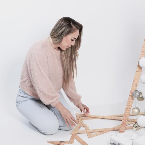 Reviews y listado de Arbol de navidad de madera comprados en linea. 24 Imagen adicional