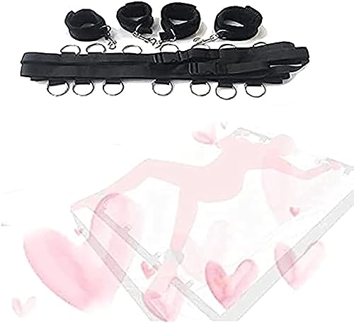 Cintura Yoga Fitness in Nylon Dritta con Polsini e...