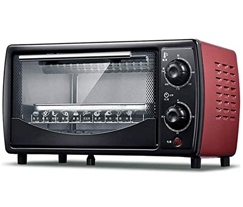 12L Mini-Ofen, mit Rotisserie-Elektrogrill 30 Minuten Zeit Wärmeableitung Design 700W Konvektions-Arbeitsplatte Toaster