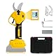 Akku Astschere Elektrische Gartenschere Kompatibel mit Dewalt 20V Akku, Max Öffnung 45 mm, Professionelle Bürstenlose Gartenschere mit LCD Anzeige für Baum Beschneiden Obstbäumen (Ohne Akku)