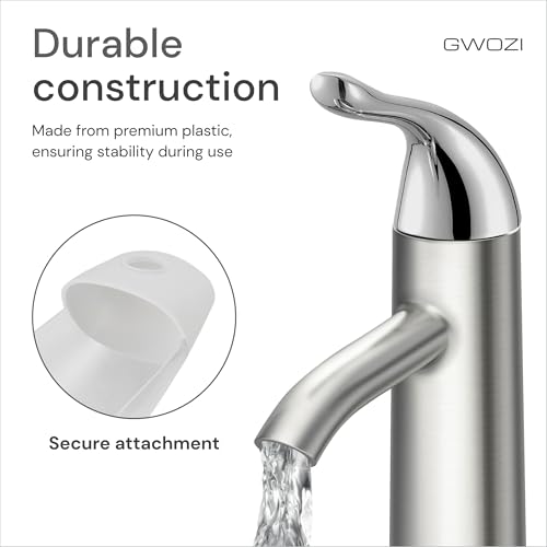 Image of Faucet Extender for Toddlers - Plastic Sink Extender for Toddlers - Sink Spout Toddler Sink Extender for Bathroom, Kitchen - Splash-Proof Toddler Faucet Extender for Hand Washing