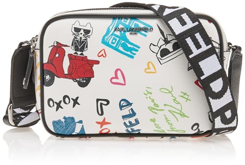 Image of KARL LAGERFELD womens Maybelle Printed Crossbody