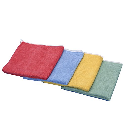 TASKI Jm Ultra Cloth - Bayeta De Microfibra 32 X 32 Cm - Rojo Paquete 20 Unidades Cura della persona e salute