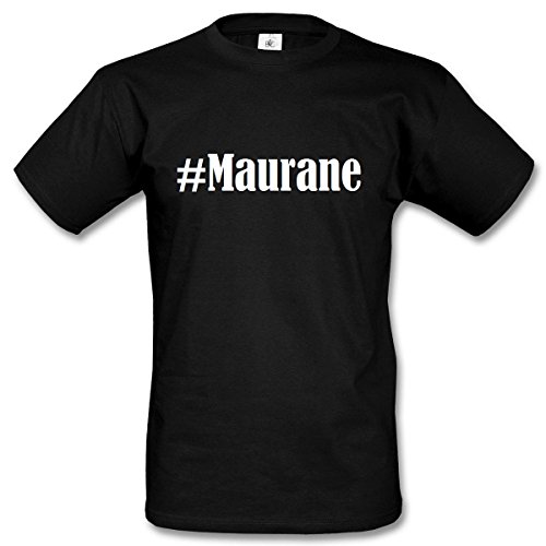 Photo de Reifen-Markt T-Shirt #Maurane Größe 2XL Farbe Schwarz Druck Weiss