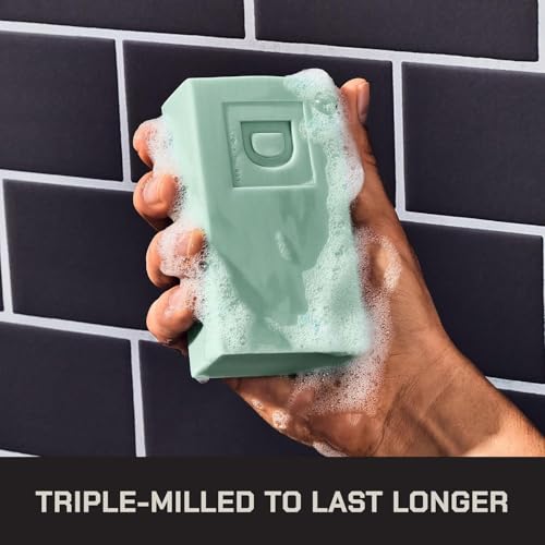 Image of Duke Cannon Seawolf Big Brick of Soap for Men - 10 oz | Coastal Air + Citrus Scent - Triple-Milled Men's Bar Soap - Deep-Cleansing Bath Bar