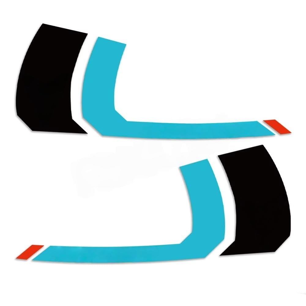 Motorcycle AccessoriesFuel Tank Sticker Stripe Logo Decal for MT-07 for MT07 for Mt 07 Sticker(Color5)