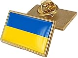 Crystal Epoxy Brooch, Gold-plated