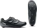 Northwave Jet 3 Rennradschuhe, Fahrradschuhe, Radschuhe, Schwarz 43