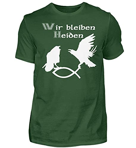 T-Shirt Homme Vert XX-Large Hugin & Munin Idéal pour Vos Sorties Casual