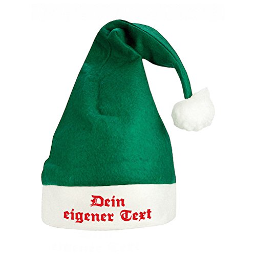 Smart personalisierte Nikolaus- / Wichtelmütze mit DEINEM EIGENEN...