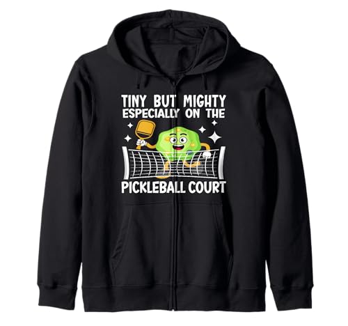 Funny Pickleball Gifts for Kids Boys Girls Green Pickleball Sudadera con Capucha