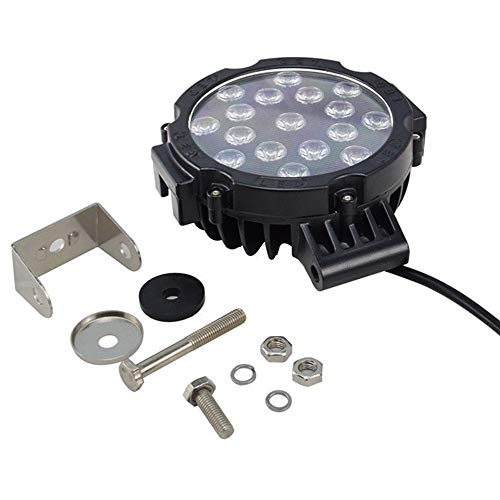 Led Light Bar, Northpole Light 2X 51W Waterproof Spot Led Light Bar Work Light, Led Off Road Lights, Driving Fog Light With Mounting Bracket For Off-Road, Truck, Car, Atv, Suv, Jeeps (Black) #TOP6
