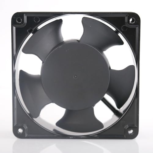 NEIQIUWING Para 120 V 12038 ventilador axial de aleación de aluminio, bajo ruido, alto caudal de aire, repuesto