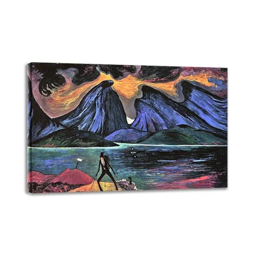 Impression Marianne von Werefkin Le chiffonnier reproduction peinture à l'huile sur toile