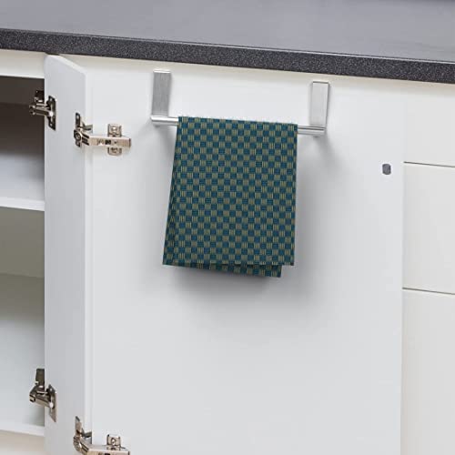 Towel Rack For Cabinet, Strong Steel Kitchen Over Cabinet Towel Bar Holder, 9" Wide - 2 Pack #TOP5