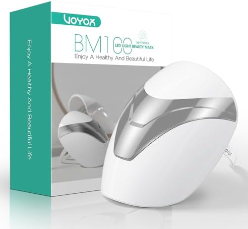 VOYOR mascarilla LED mascara LED facial profesional máscara de be...