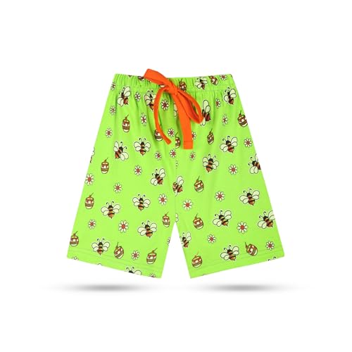 Image of T2F Girls Cotton Printed Shorts (Pack of 5)